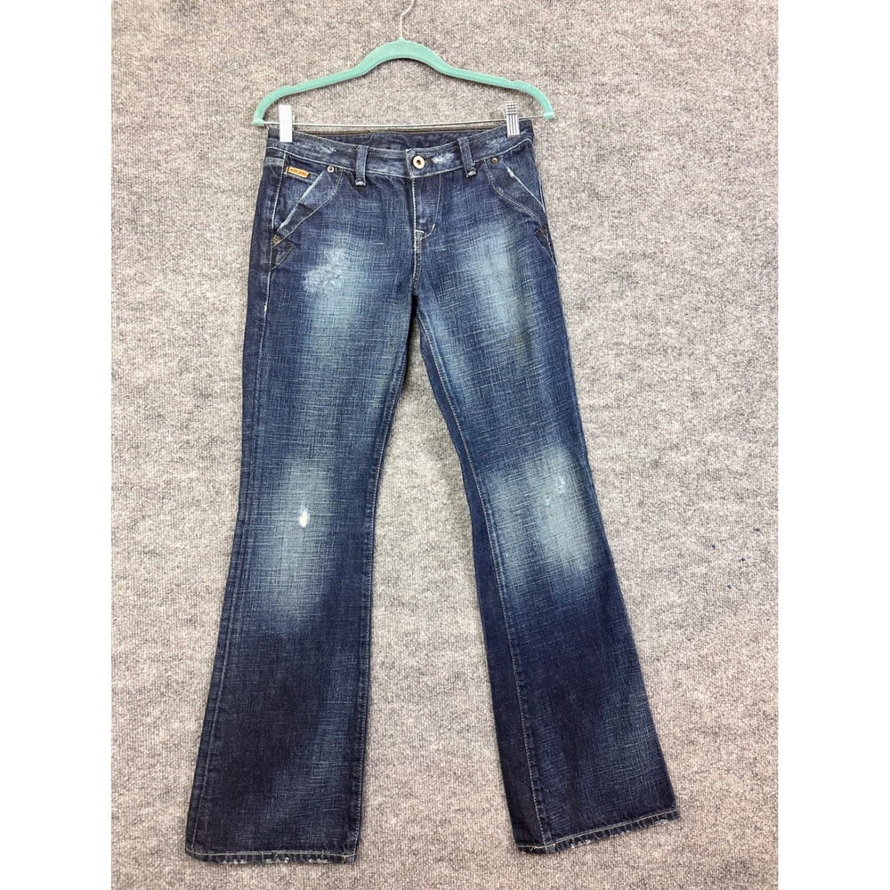 Ralph‎ Lauren Jeans Bootcut Dark Wash Denim Flare Women's Casual Pants